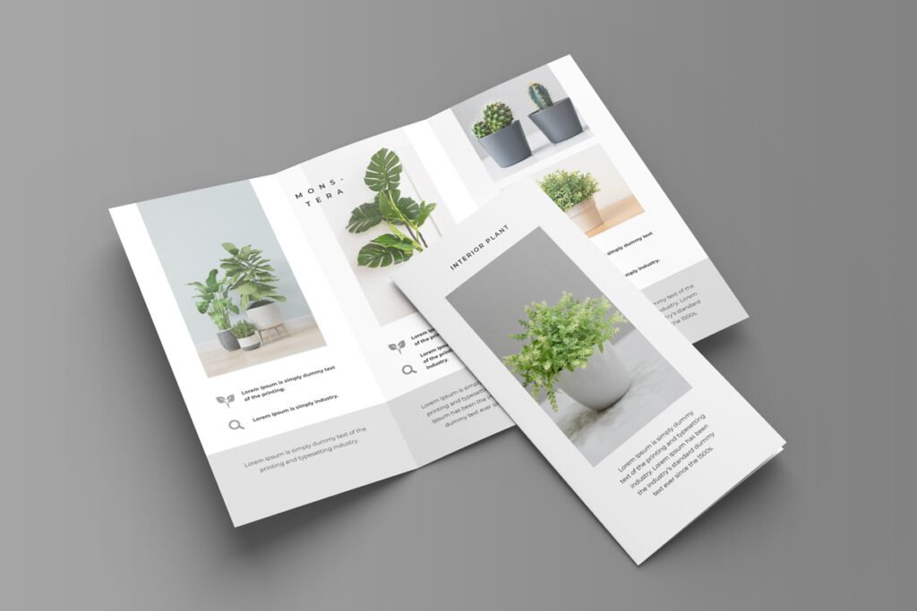 Botanical Trifold Brochure