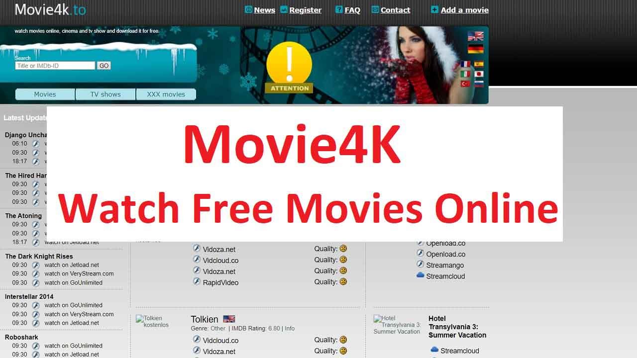 Movie4k Alternative Websites For Streaming Online Movies For Free 2021