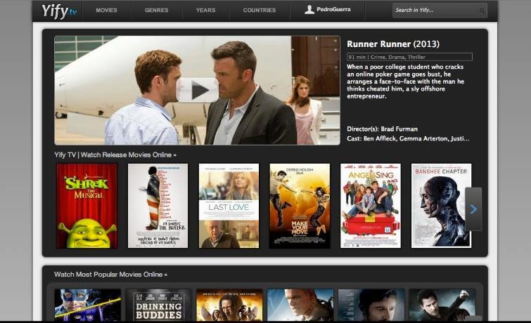 download yify movies free