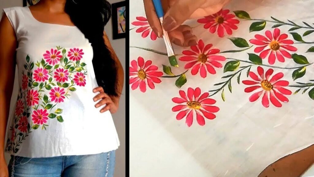 EASY FABRIC PAINTING WITH FABRIC PAINT PENS