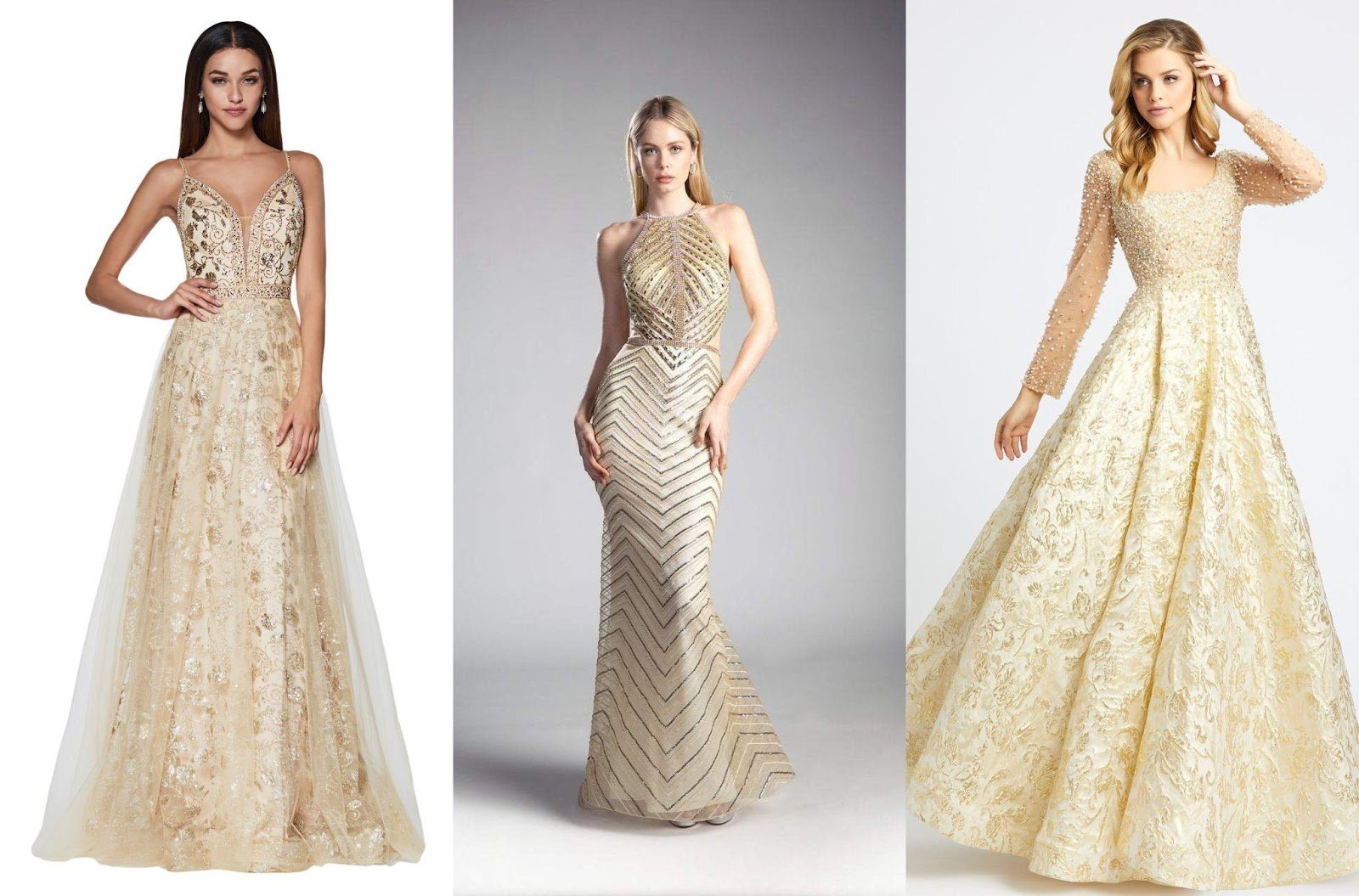 Gold Glam of the Oscars: Iconic Gold dresses from the prestigious ...