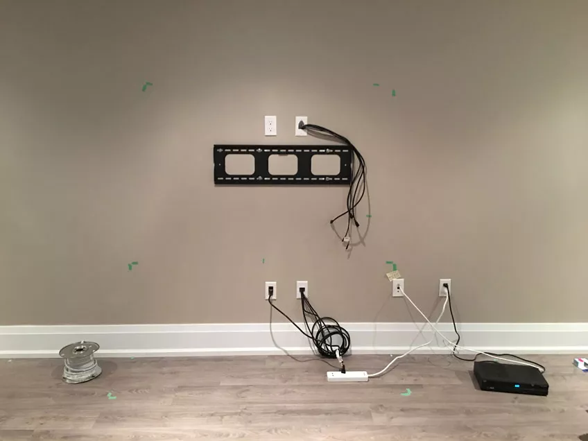 How to Hide Cables in Wall