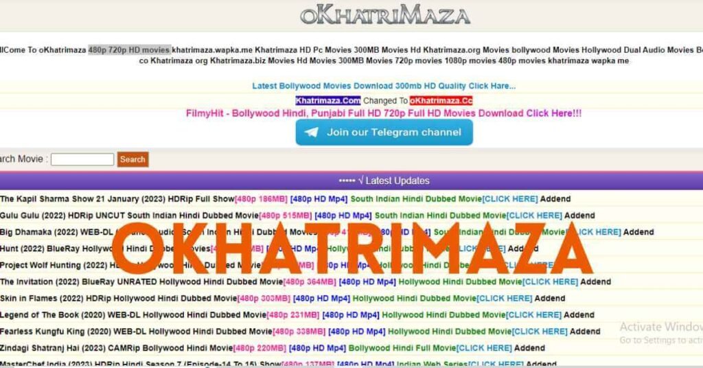 Exploring Okhatrimaza: A Deep Dive into the Popular Movie Download Website