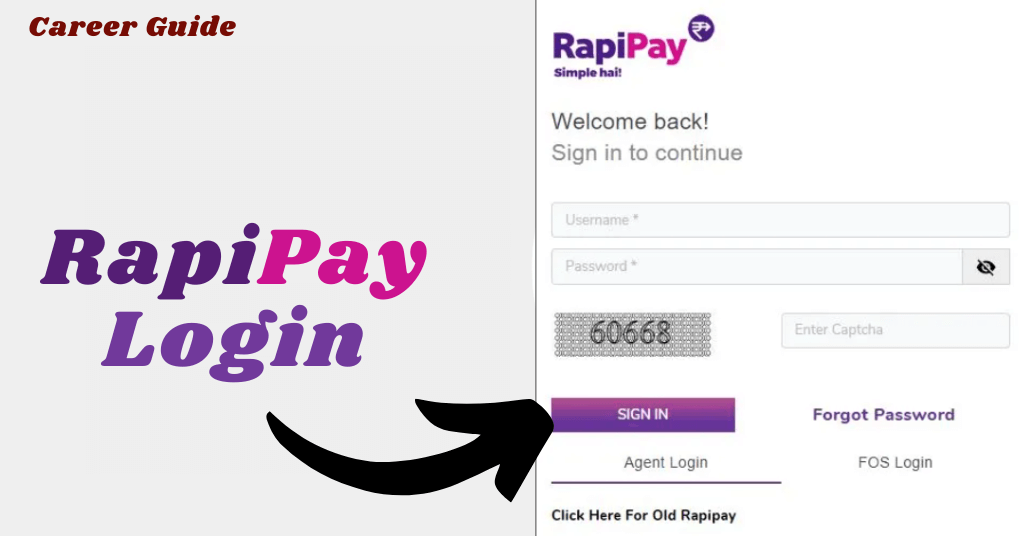 Rapipay Login and Rapipay Agent Registration Online