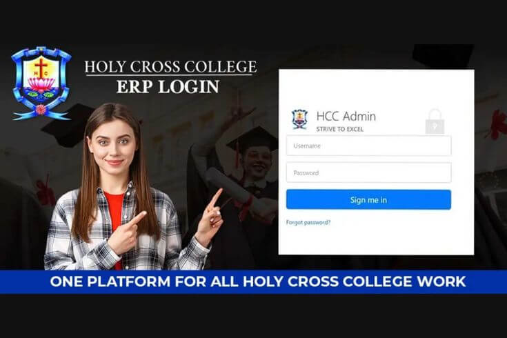 HCC ERP Login: One Platform for All Holy Cross College Work