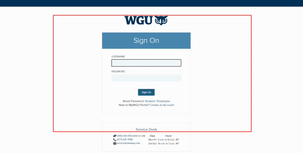 WGU Student Portal Login – Your Gateway to Online Learning