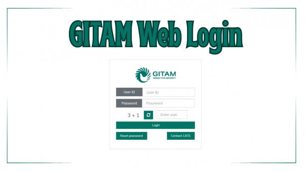 GITAM Web Login: A Comprehensive Guide