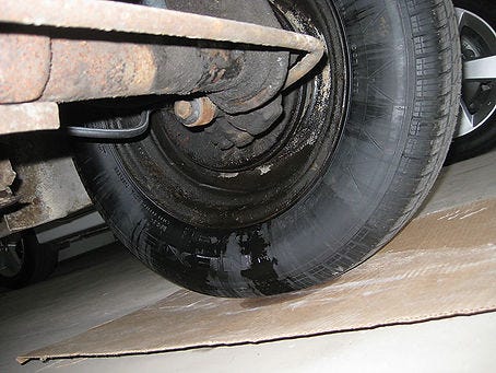 Brake Fluid Leak