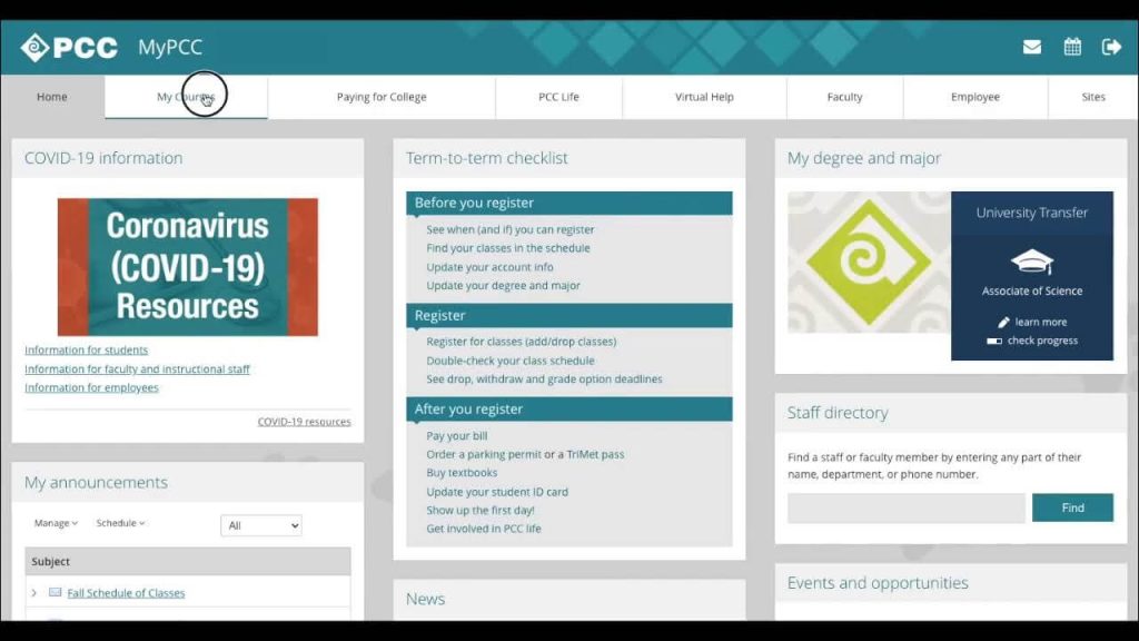 MyPCC Login: A Complete Guide to Access Your Portland Community College Account