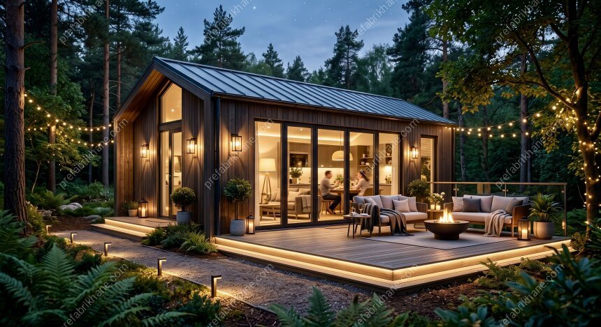 Planning Outdoor Lighting and Control Connections for Prefab Cabin Resorts