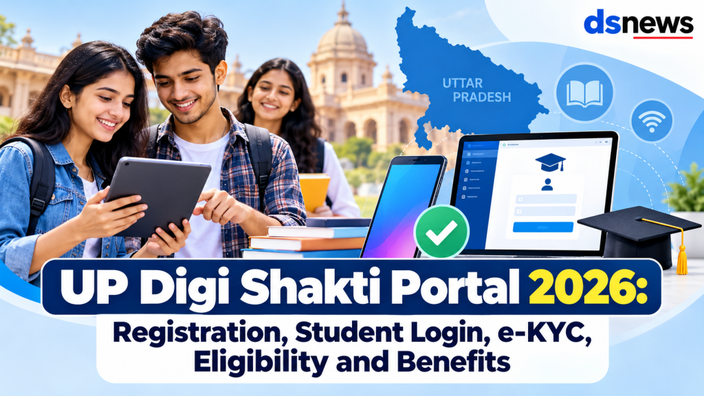 UP Digi Shakti Portal 2026: Registration, Student Login, e-KYC, Eligibility and Benefits